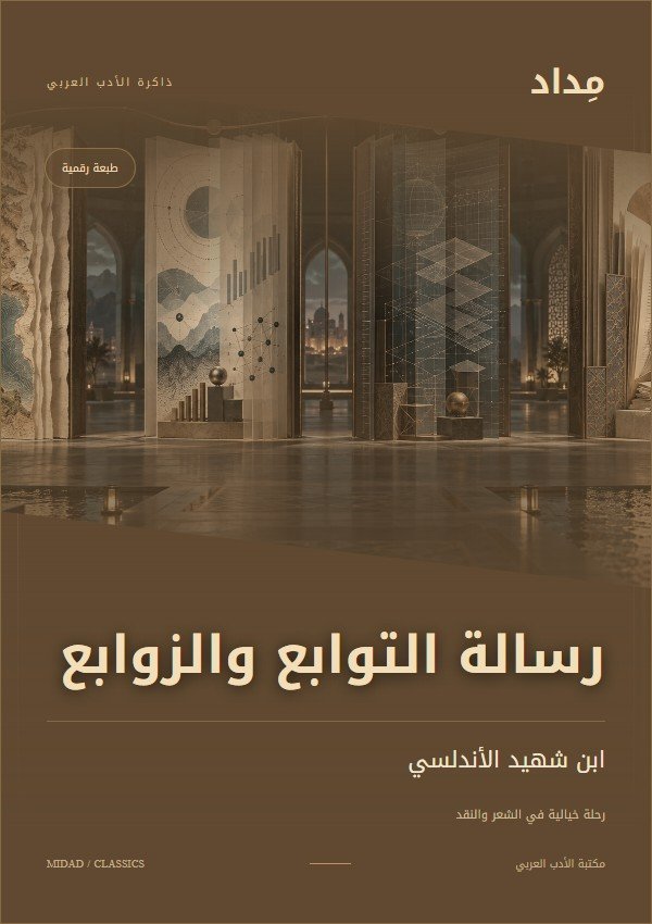 غلاف رسالة التوابع والزوابع — ابن شهيد الأندلسي